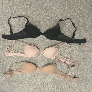 Everyday Smooth T-Shirt Bra - Black, Light Pink, and Nude